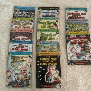 Black Lagoon Adventures book collection - 13 books